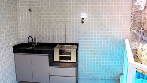 Apartment in Tombo Beach in Guarujá-SP