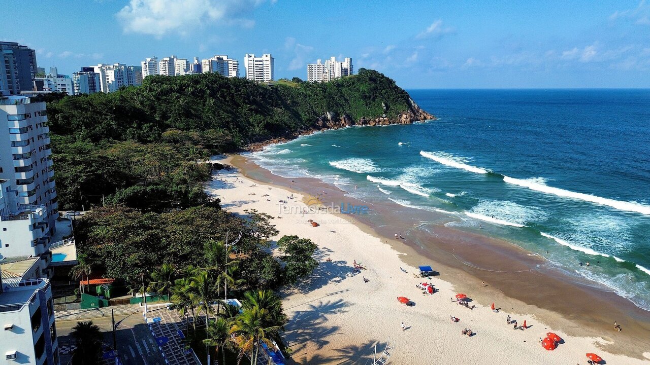 Apartment for vacation rental in Guarujá (Jardim Las Palmas)