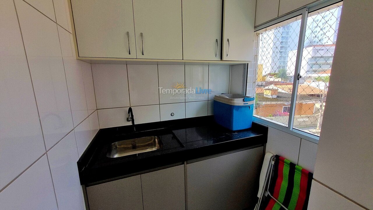 Apartment for vacation rental in Guarujá (Jardim Las Palmas)
