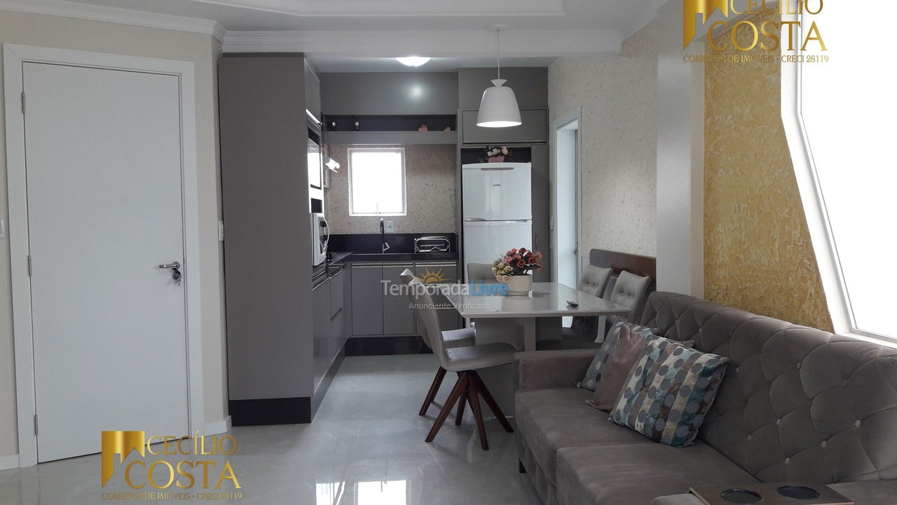 Apartamento para aluguel de temporada em Itapema (Meia Praia)