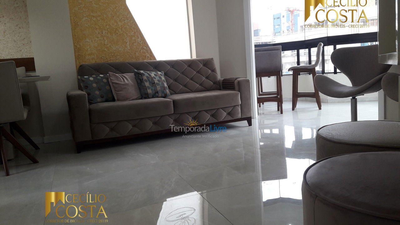 Apartamento para aluguel de temporada em Itapema (Meia Praia)