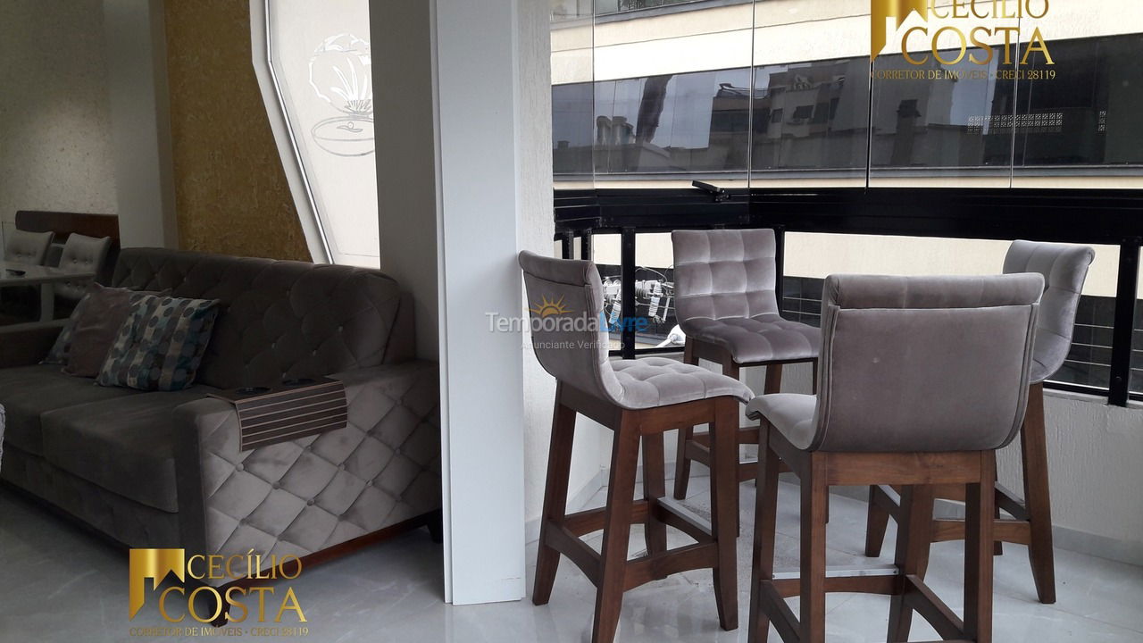 Apartamento para aluguel de temporada em Itapema (Meia Praia)