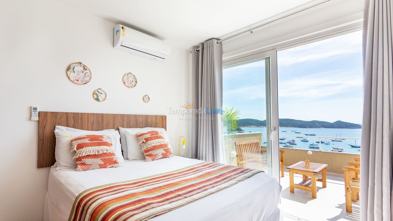 Apartamento para aluguel de temporada em Armação dos Búzios (Triângulo de Búzios)