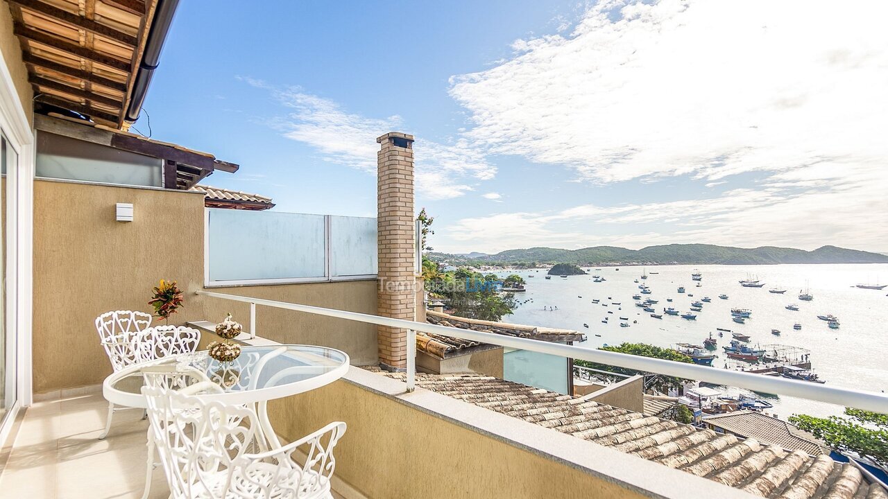 Apartamento para alquiler de vacaciones em Armação dos Búzios (Triângulo de Búzios)