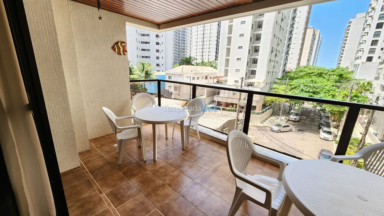 Apartamento para aluguel de temporada em Guarujá (Pitangueiras)
