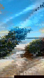 Casa com spa a 30 metros da praia, Na Charmosa Vila de Canto Grande