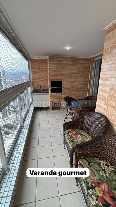 Apartamento para aluguel de temporada em Praia Grande (Guilhermina)