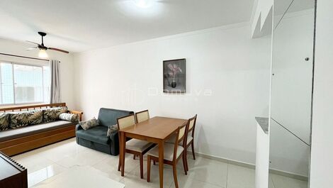 Seasonal rental on the seafront, 1 bedroom, downtown Balneário Camboriú