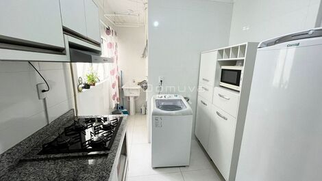 Seasonal rental on the seafront, 1 bedroom, downtown Balneário Camboriú