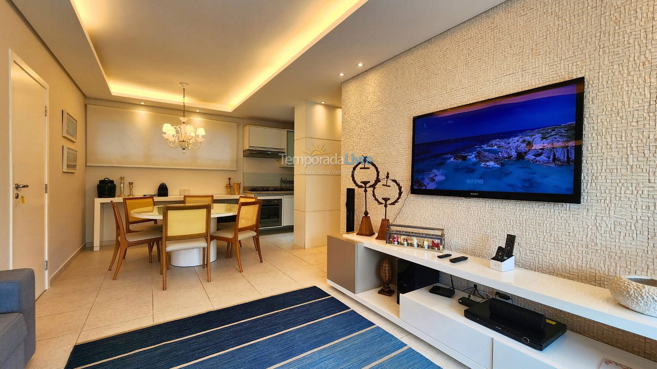 Apartamento para aluguel de temporada em Bertioga (Riviera de São Lourenço)