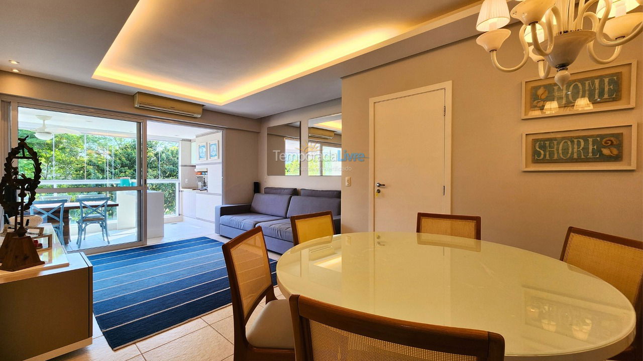 Apartamento para aluguel de temporada em Bertioga (Riviera de São Lourenço)