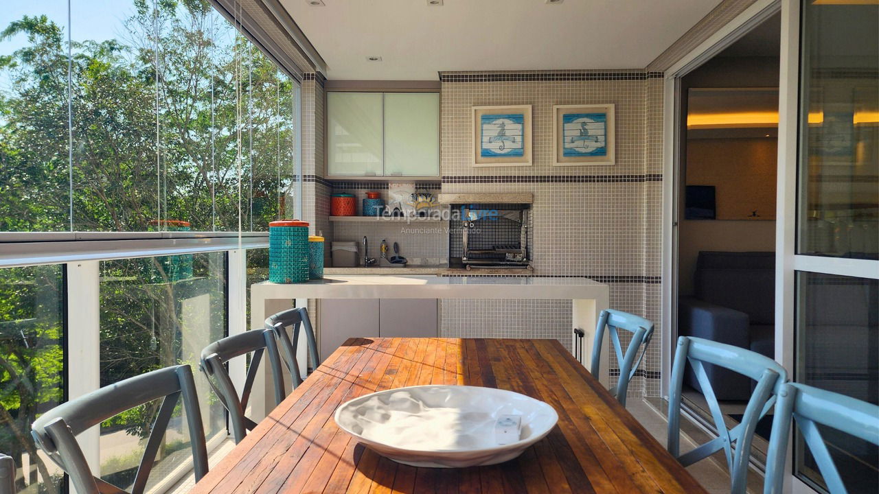 Apartamento para aluguel de temporada em Bertioga (Riviera de São Lourenço)