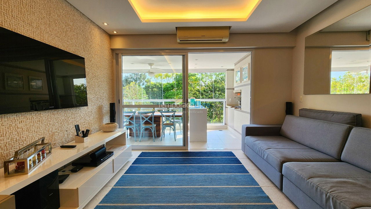 Apartamento para aluguel de temporada em Bertioga (Riviera de São Lourenço)