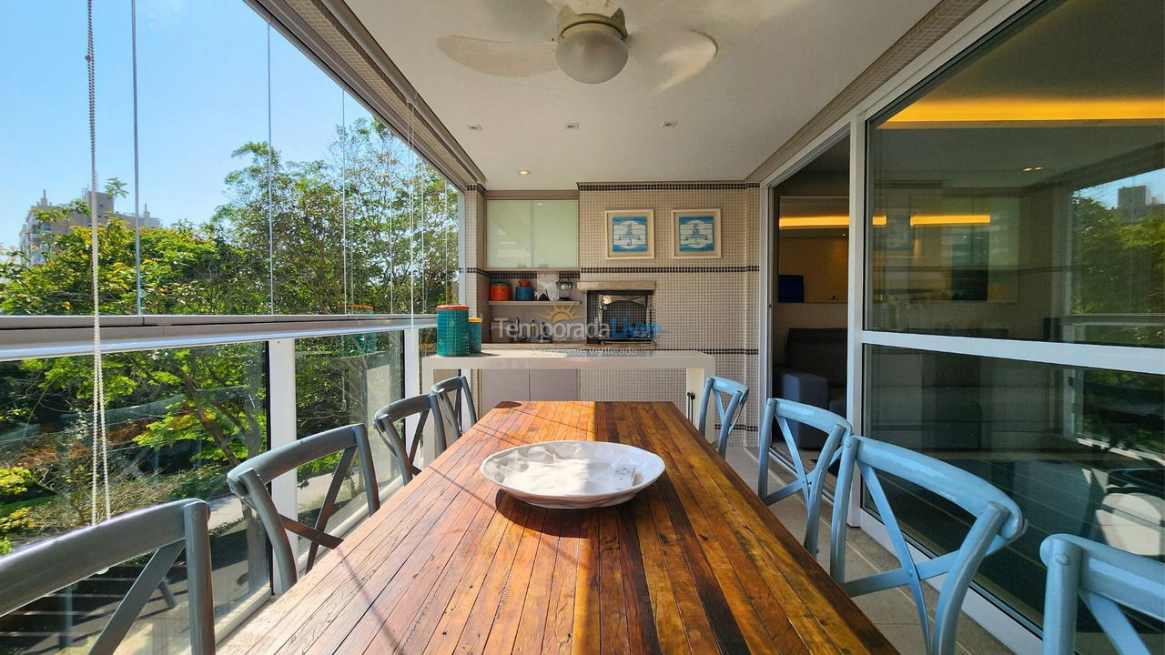 Apartamento para aluguel de temporada em Bertioga (Riviera de São Lourenço)