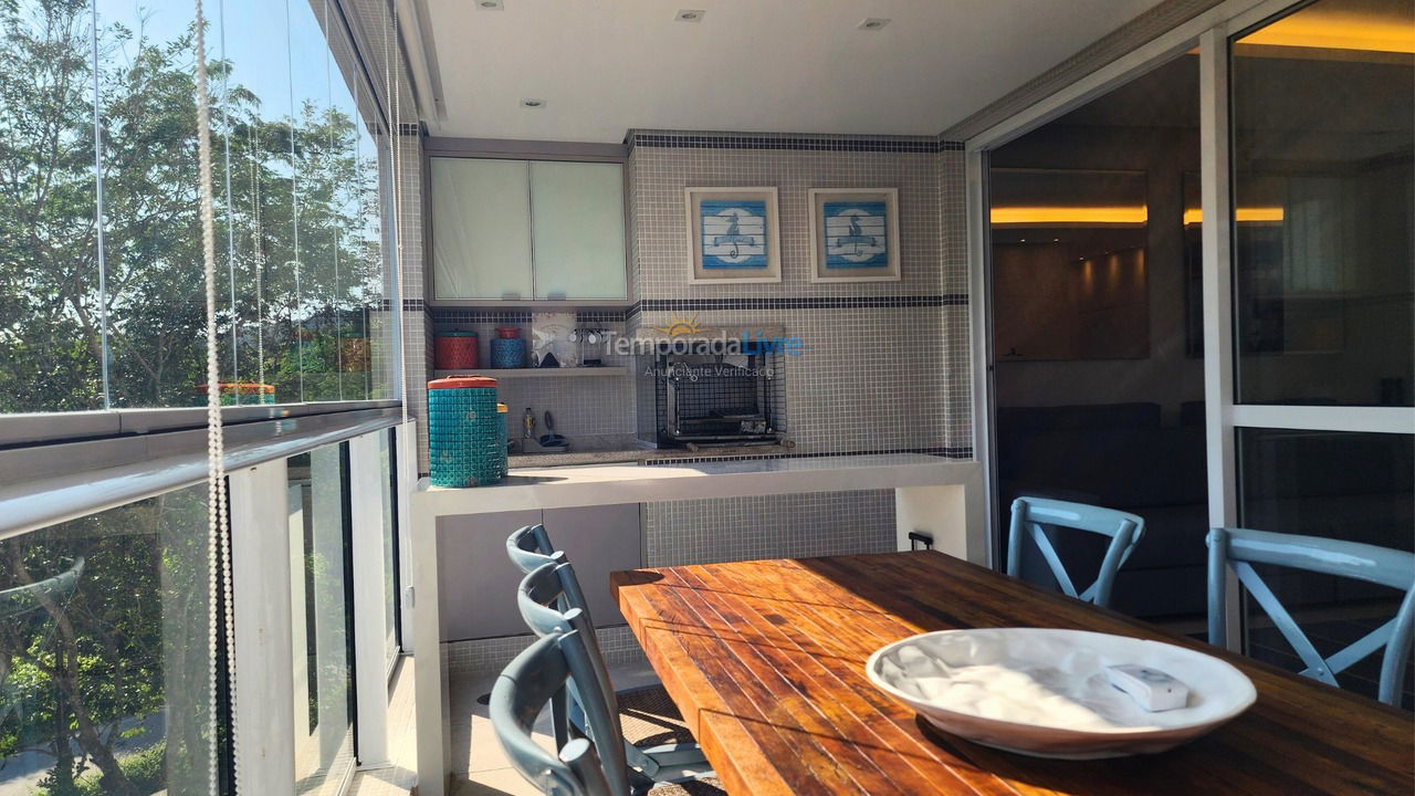 Apartamento para aluguel de temporada em Bertioga (Riviera de São Lourenço)