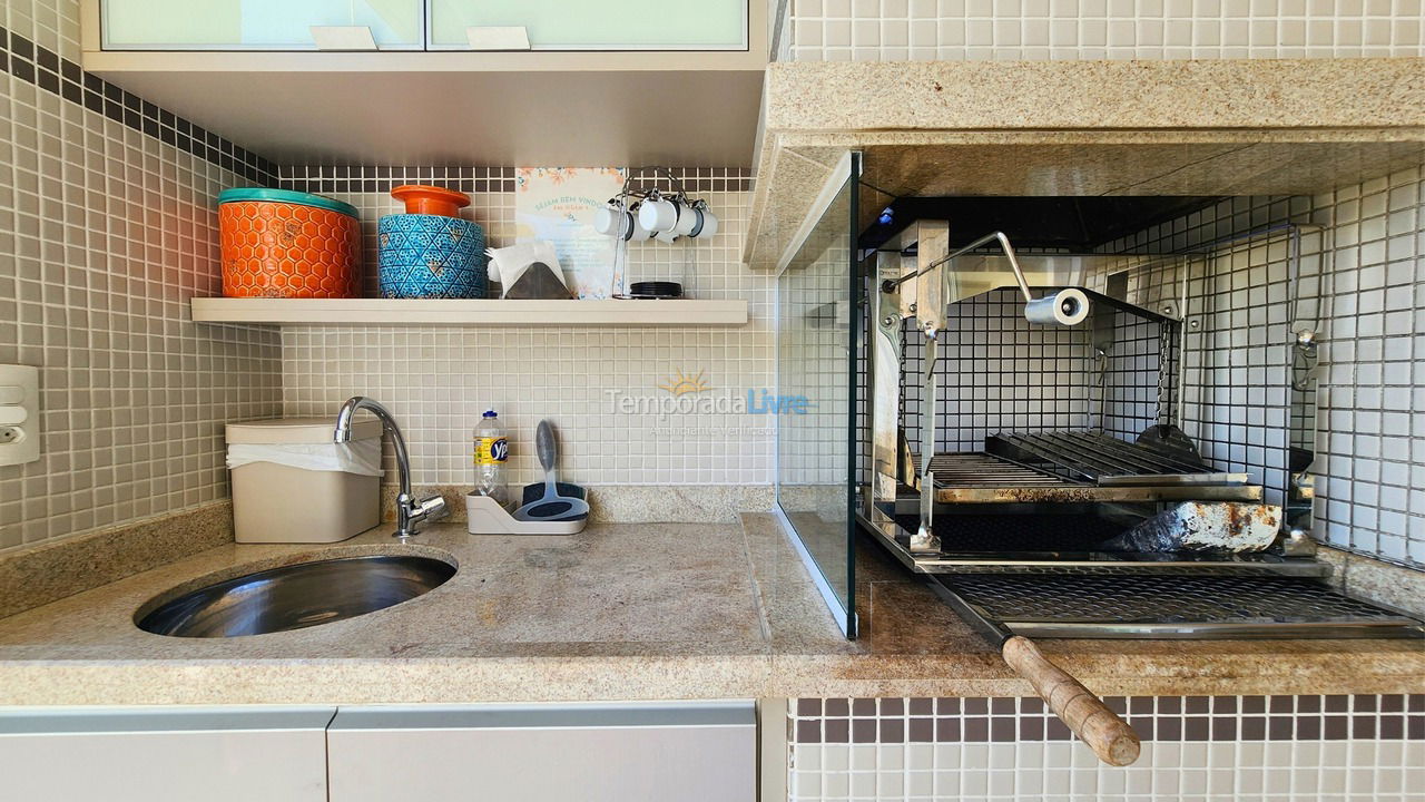 Apartamento para aluguel de temporada em Bertioga (Riviera de São Lourenço)
