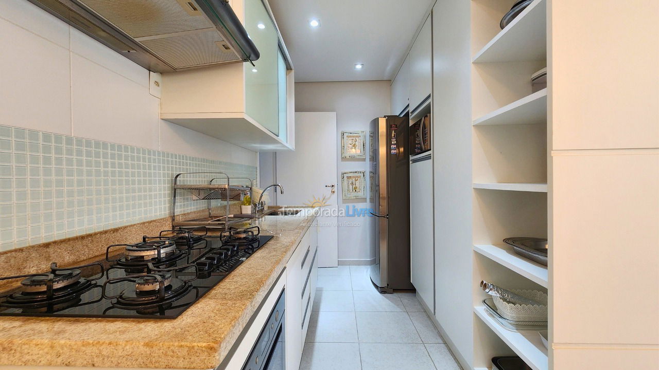 Apartamento para aluguel de temporada em Bertioga (Riviera de São Lourenço)