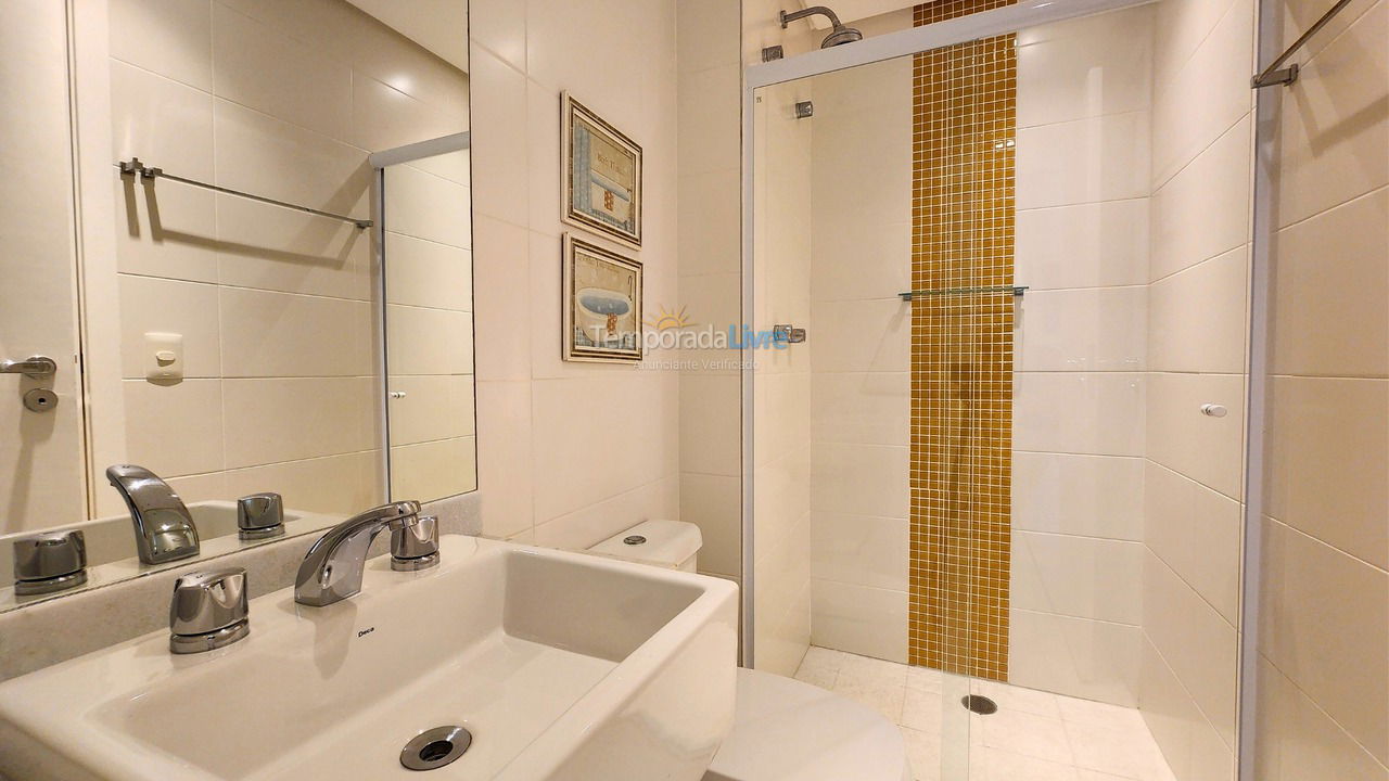 Apartamento para aluguel de temporada em Bertioga (Riviera de São Lourenço)