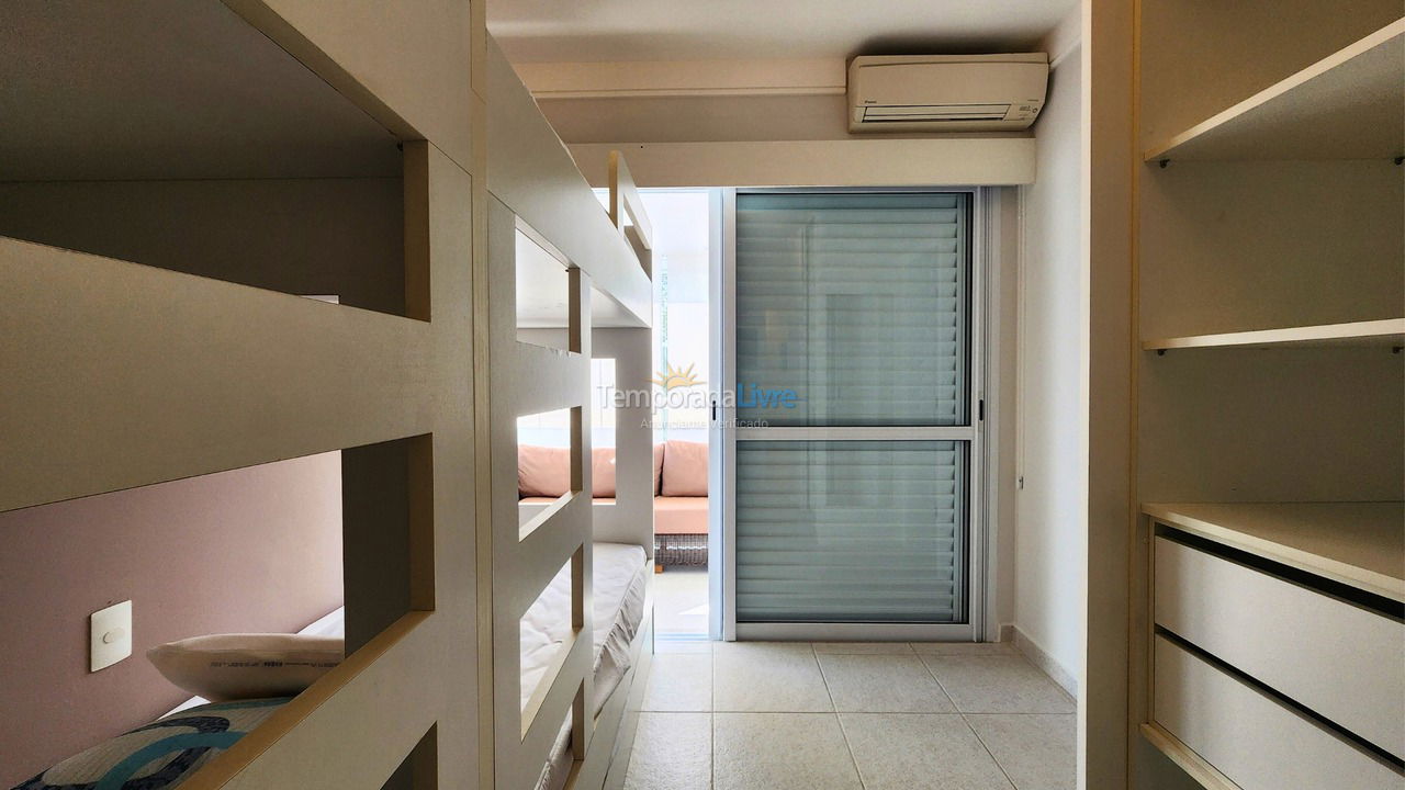 Apartamento para aluguel de temporada em Bertioga (Riviera de São Lourenço)