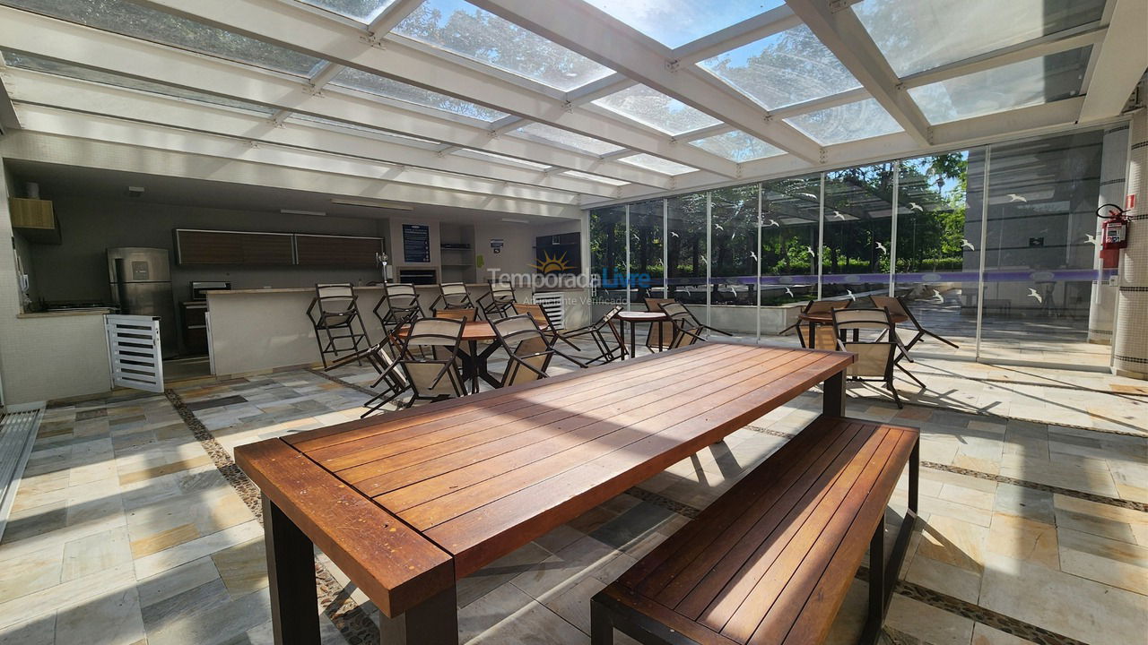 Apartamento para aluguel de temporada em Bertioga (Riviera de São Lourenço)
