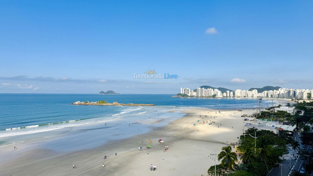 Apartamento para alquiler de vacaciones em Guarujá (Pitangueiras)