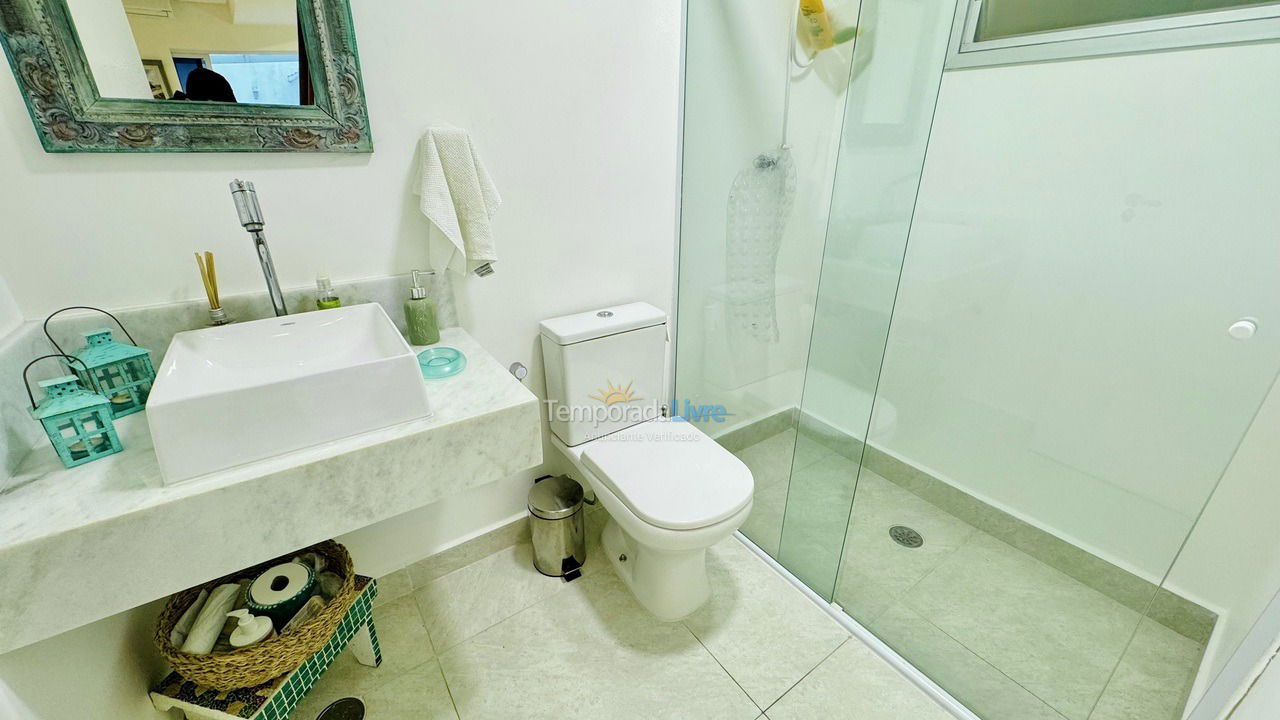 Apartamento para alquiler de vacaciones em Guarujá (Enseada)