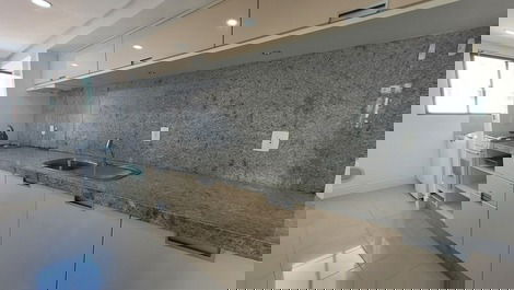 Apartamento 02 dormitórios com vista mar para 6 pessoas