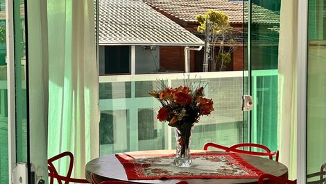 House on Bombas beach - just steps from the sea.