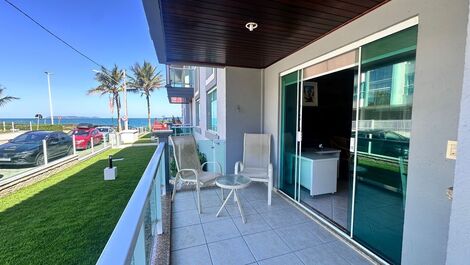 Apto para 5 pessoas na praia de 4 Ilhas com vista mar