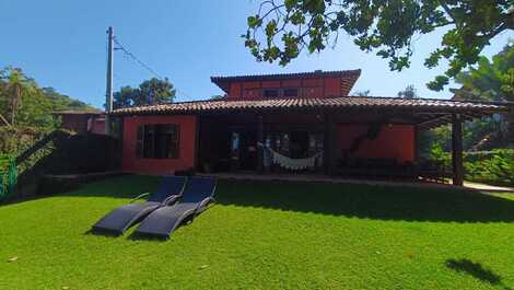 Frente al mar, justo en la arena, 4 dormitorios, Playa Baleia, vista al mar