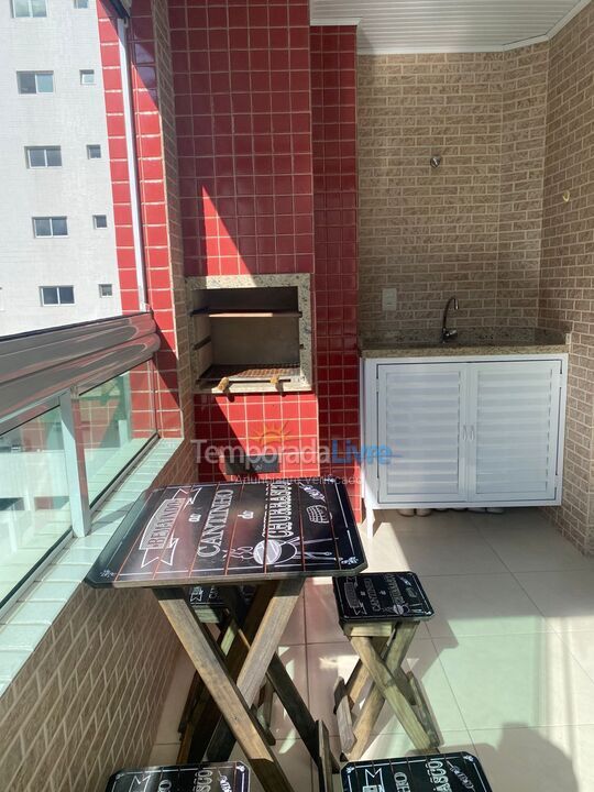 Apartment for vacation rental in Praia Grande (Canto do Forte)