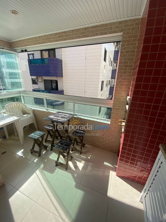 Apartment for vacation rental in Praia Grande (Canto do Forte)