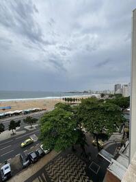 Apartment with a total view of Copacabana Beach