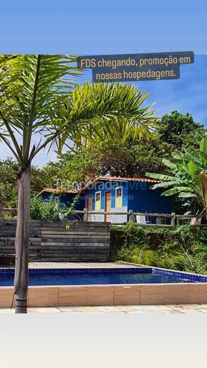 Suíte casal Casa para aluguel de temporada em Barra de São Miguel (Barra de São Miguel)