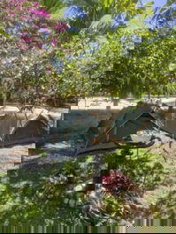 Barracas e jardins