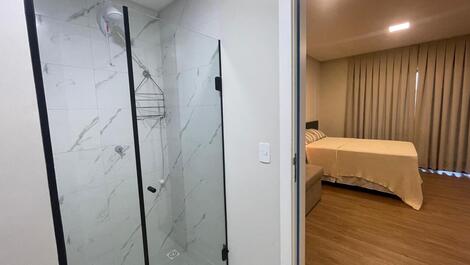 Apartment for 4 people with pool and sea view