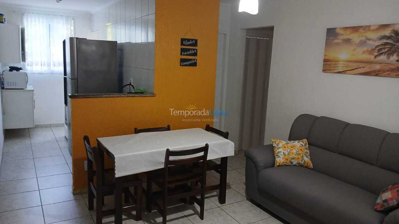Apartment for vacation rental in Caraguatatuba (Prainha)