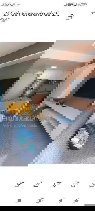 Apartamento para alquiler de vacaciones em Ipojuca (Praia de Muro Alto)