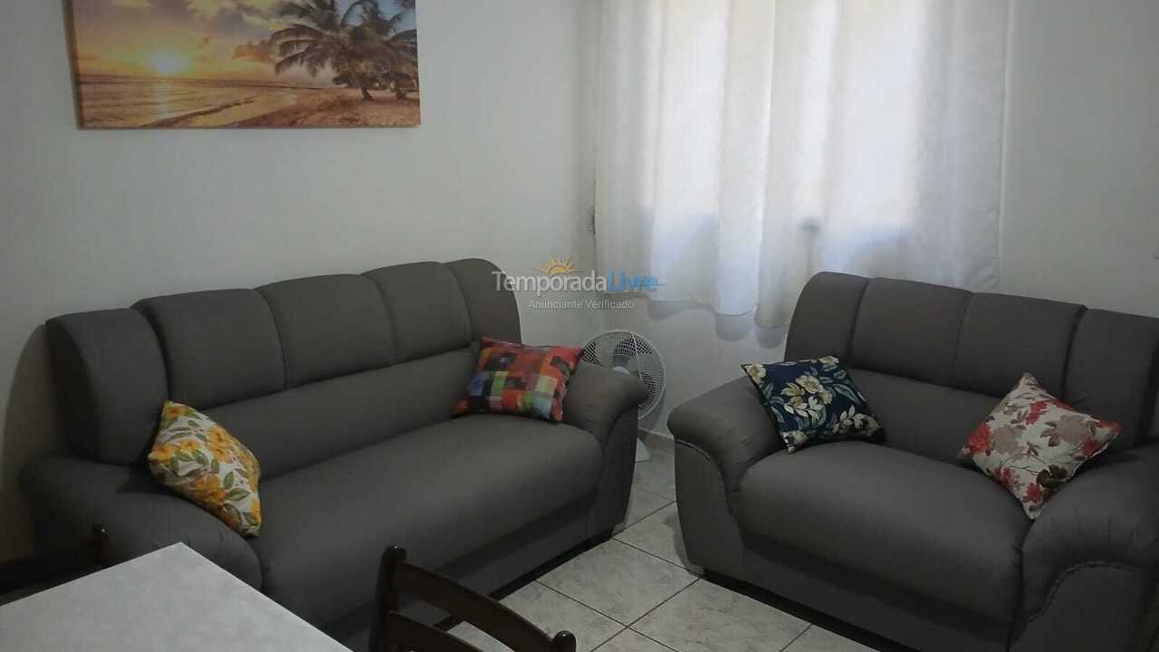 Apartment for vacation rental in Caraguatatuba (Prainha)