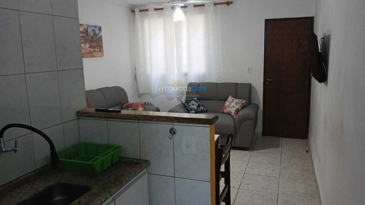 Apartment for vacation rental in Caraguatatuba (Prainha)