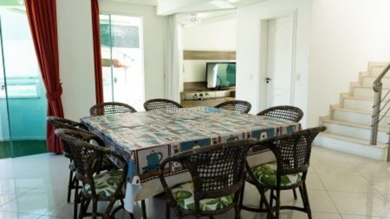 Apartamento para aluguel de temporada em Governador Celso Ramos (Praia de Palmas)