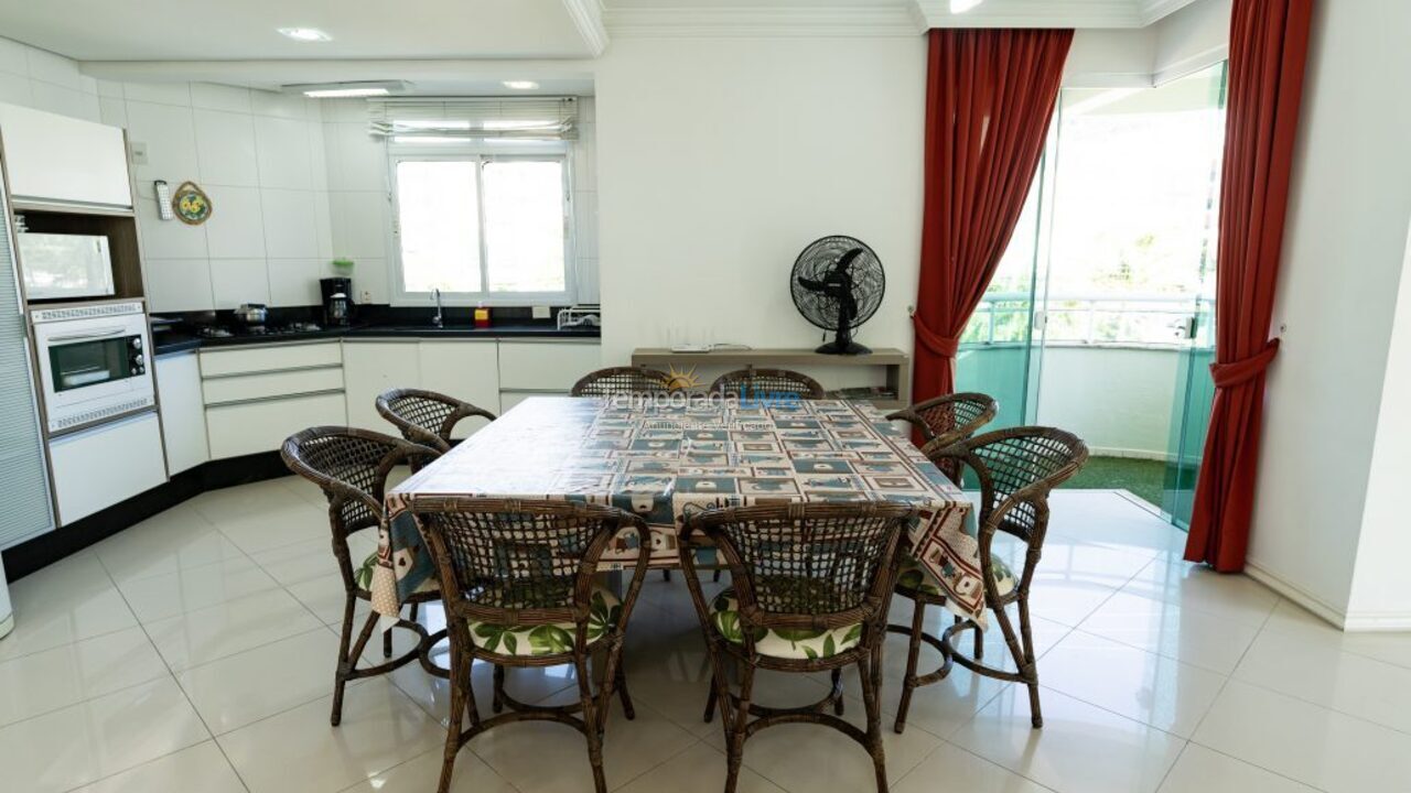 Apartamento para aluguel de temporada em Governador Celso Ramos (Praia de Palmas)
