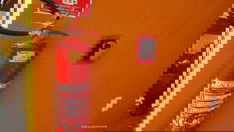 Extintor abc na area