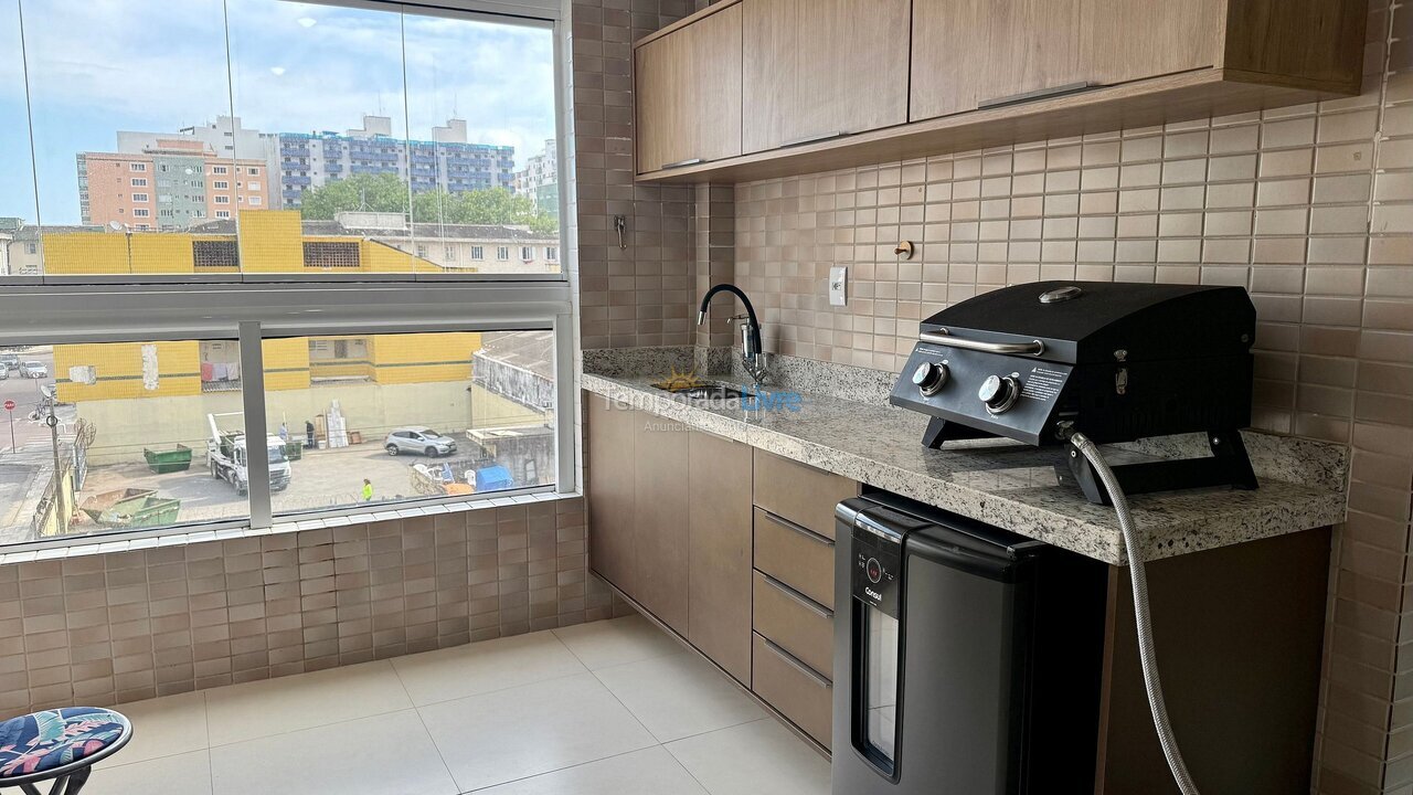 Apartamento para alquiler de vacaciones em Praia Grande (Ocian)