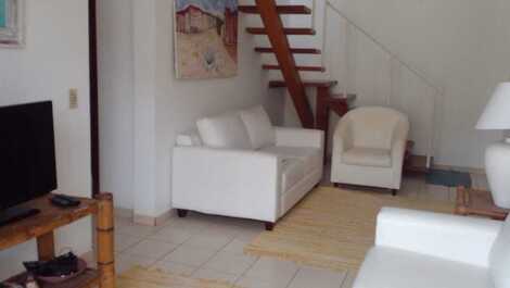 Hermoso ático amueblado de 3 suites en Praia Grande en Ubatuba
