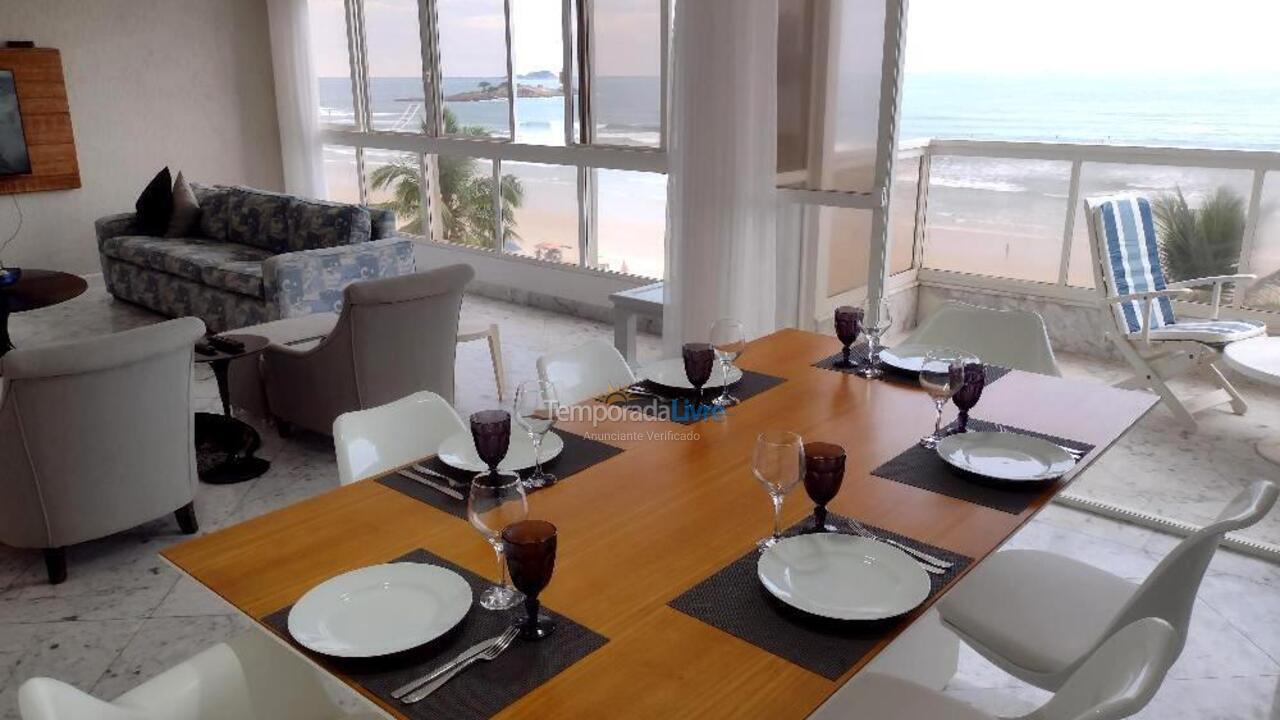 Apartamento para aluguel de temporada em Guarujá (Pitangueiras)