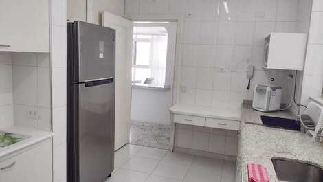 Guarujá -SP/Frente ao mar, 03 suítes, Feriado disponível!!!