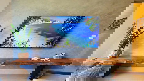 Sala de estar com smartv