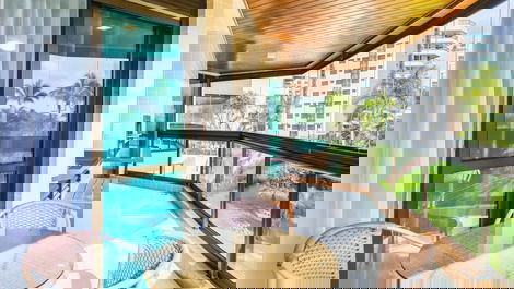 Churrasqueira na varanda