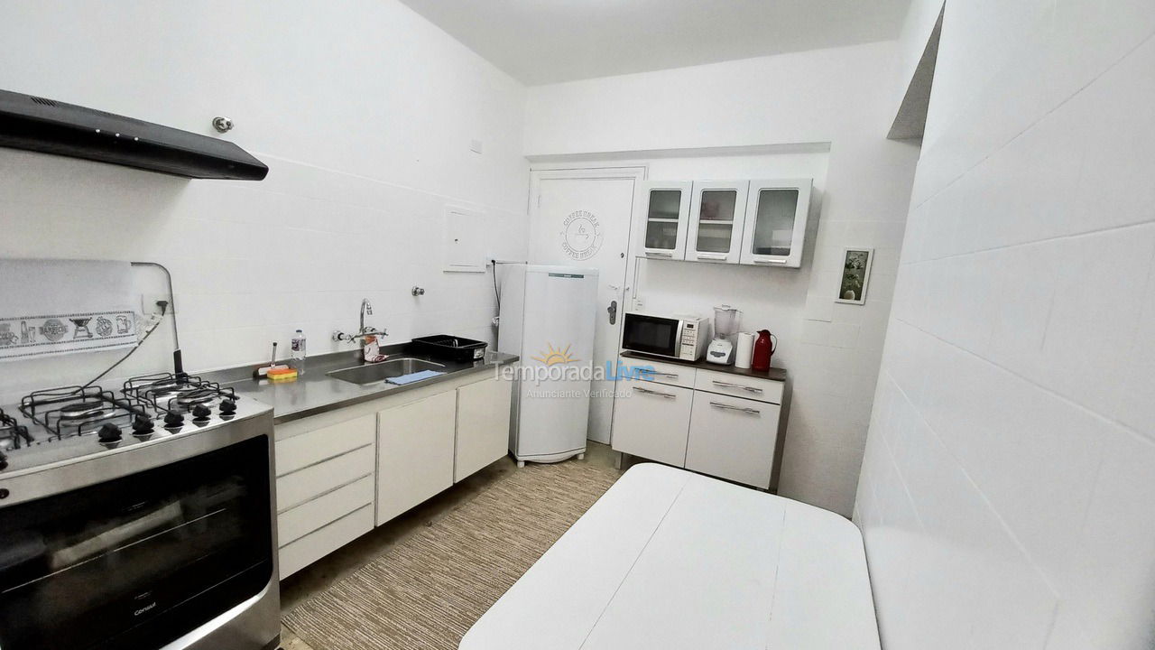 Apartamento para aluguel de temporada em Guarujá (Enseada)